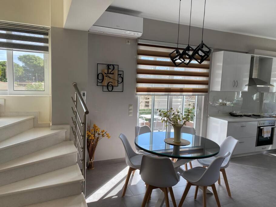 Keskos Luxury Villa Artémida Eksteriør bilde
