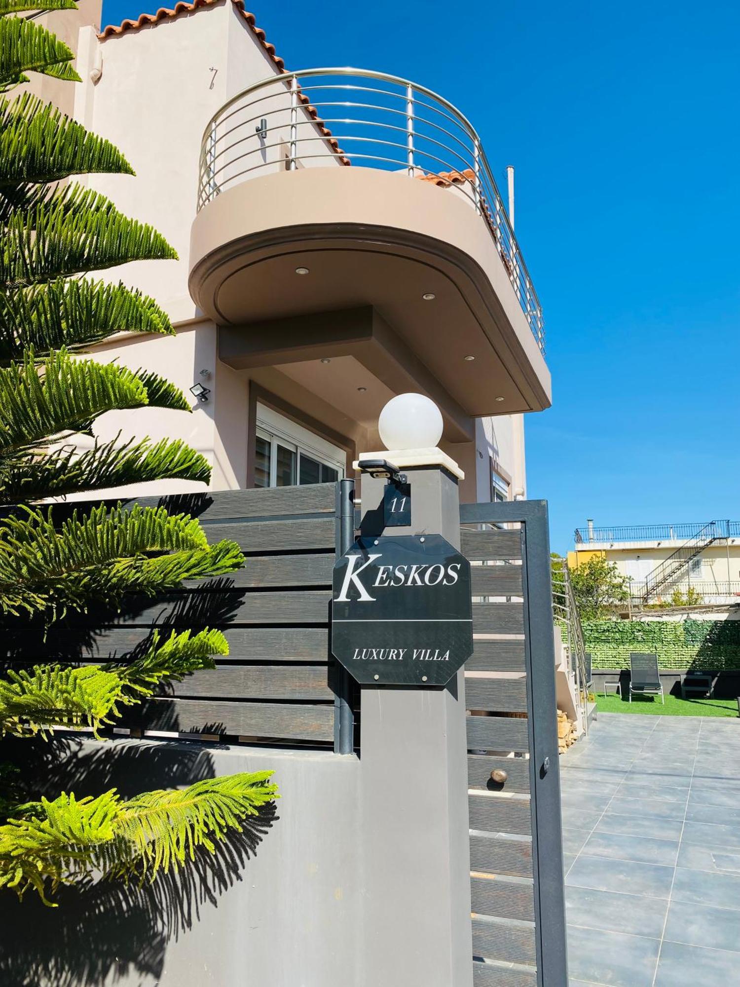 Keskos Luxury Villa Artémida Eksteriør bilde