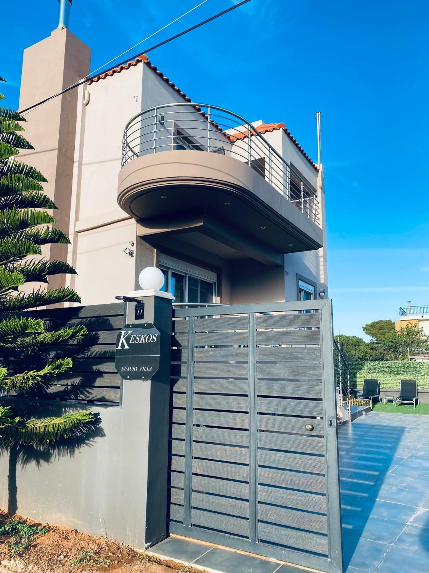 Keskos Luxury Villa Artémida Eksteriør bilde