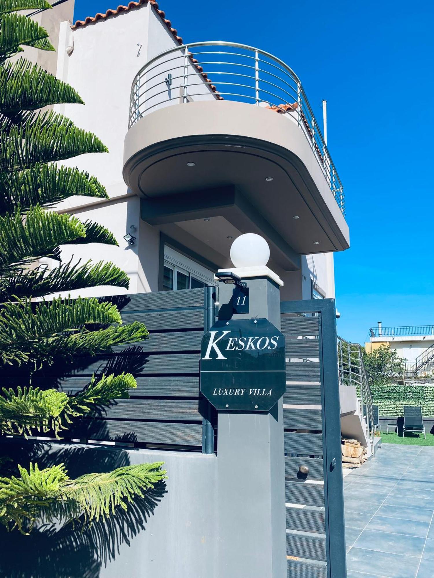 Keskos Luxury Villa Artémida Eksteriør bilde